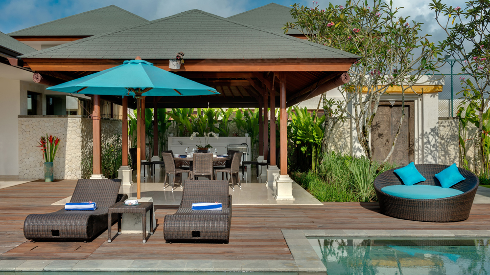 Pandawa Cliff Estate - Villa Marie - Pool side